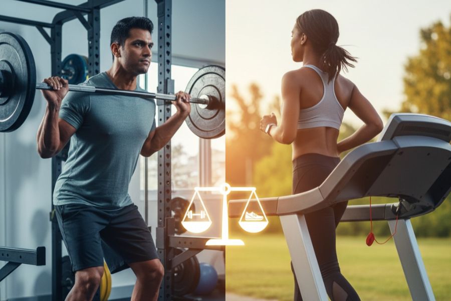 Strength Training vs. Cardio: Finding the Right Balance